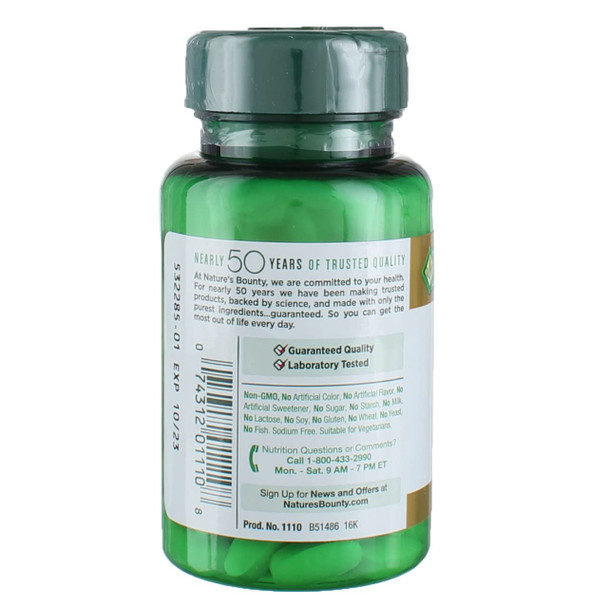 Nature's Bounty Potassium Gluconate 99Mg 100 Caplets (Pack Of 4)