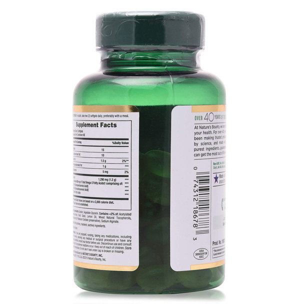 Nature's Bounty Fish Oil 1290Mg - 90 Capsules