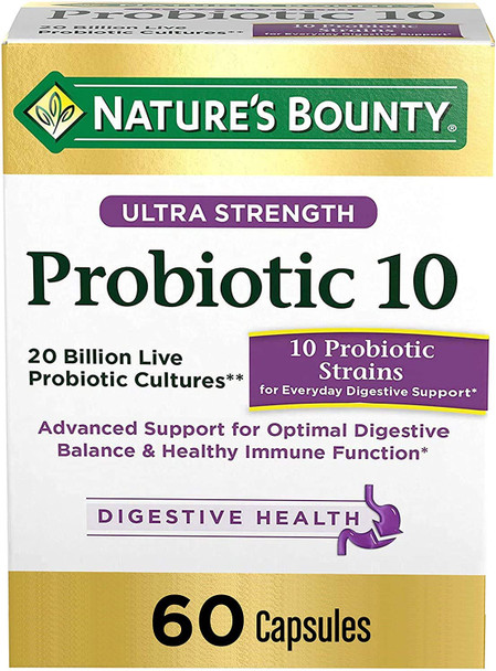 Nature's Bounty Ultra Probiotic 10