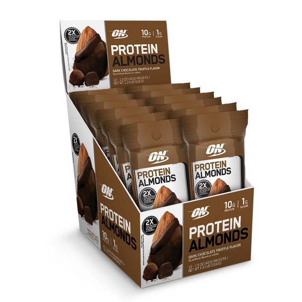 Optimum Nutrition Protein Almonds Dark Chocolate 450 G 1079856