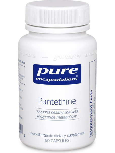 Pure Encapsulations, Pantethine, 250 Mg, 60 Caps
