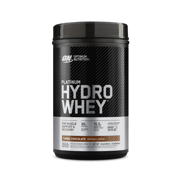 Optimum Nutrition Platinum Hydrowhey Protein Powder Turbo Chocolate 2 LB
