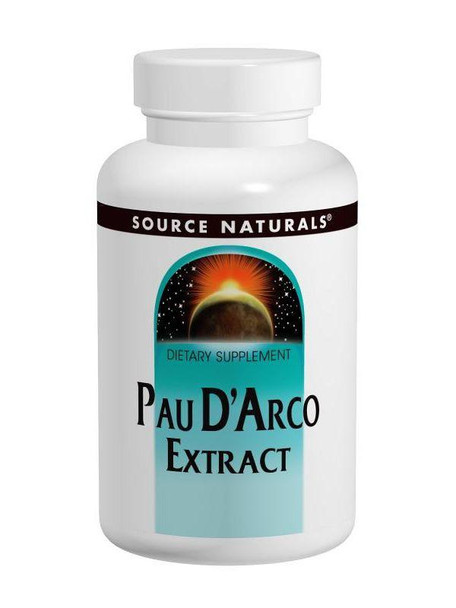 Source Naturals, Pau D'Arco Extract, 500Mg, 100 Ct
