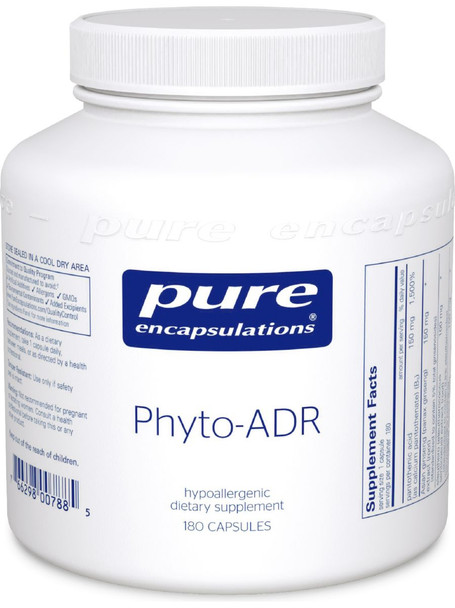 Pure Encapsulations, Phyto ADR, 180 vcaps