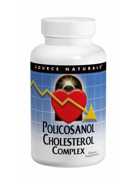Source Naturals, Policosanol Cholesterol Complex Bio Aligned, 60 ct