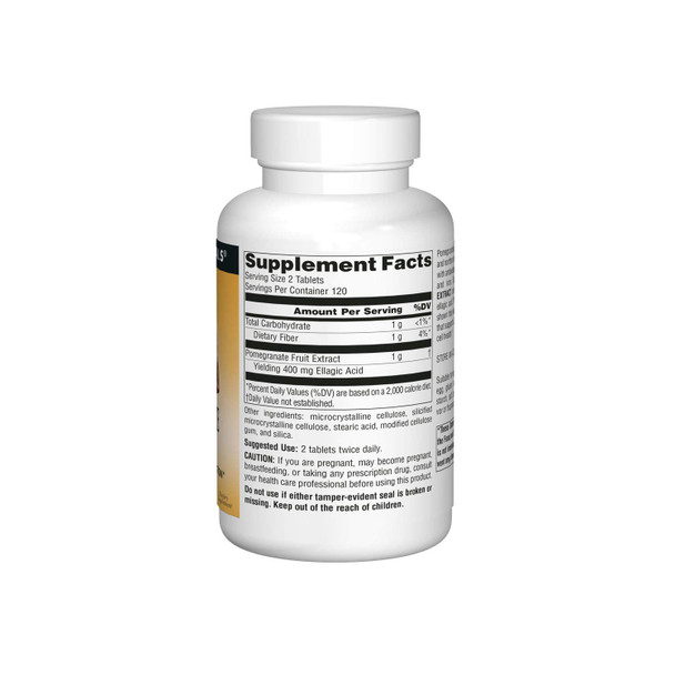 Source Naturals Pomegranate Extract 500mg 240 Tablets