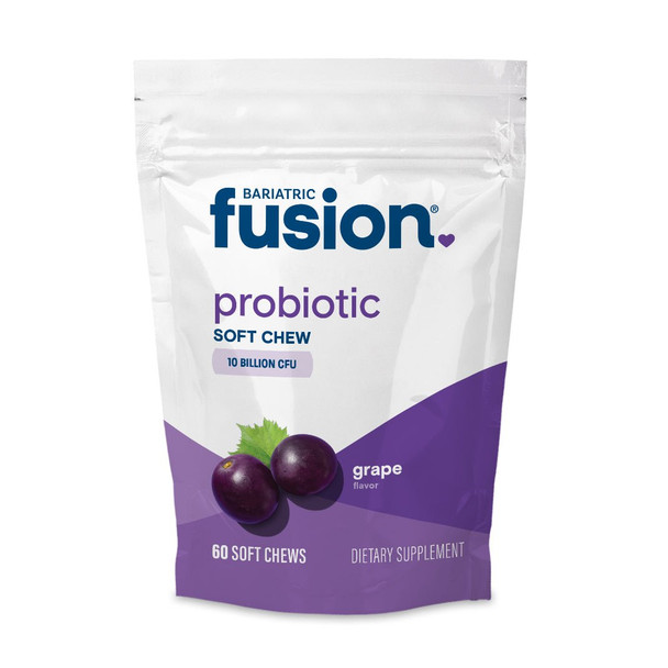 Bariatric Fusion Grape Probiotic Soft Chew 60 Soft Chews Grape 60 Chews