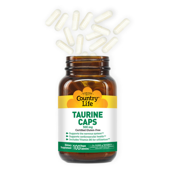 Country Life Taurine 500 mg Country Life Taurine 500 mg