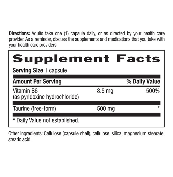 Country Life Taurine 500 mg Country Life Taurine 500 mg