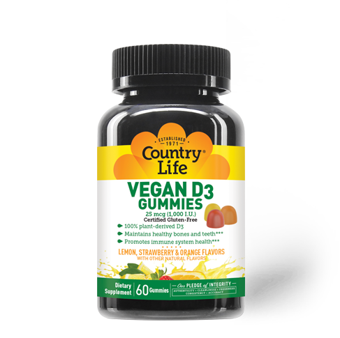 Country Life Vegan D3 Gummies