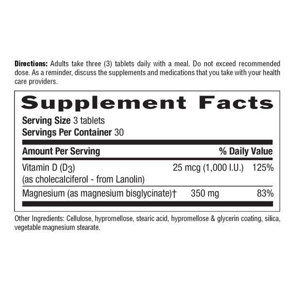 Country Life Dual Action Magnesium Glycinate