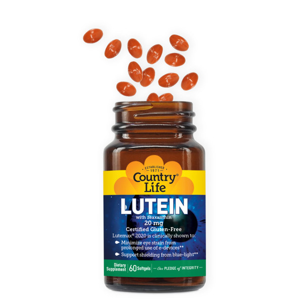 Country Life Lutein 20 mg