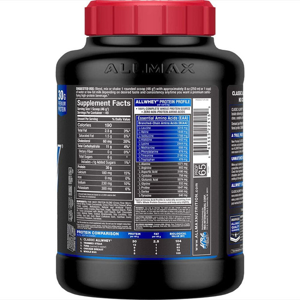 Allmax Nutrition AllWhey Classic 5 Lbs