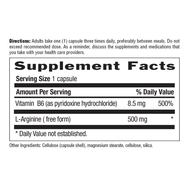 Country Life L-Arginine 500 mg Country Life L-Arginine 500 mg
