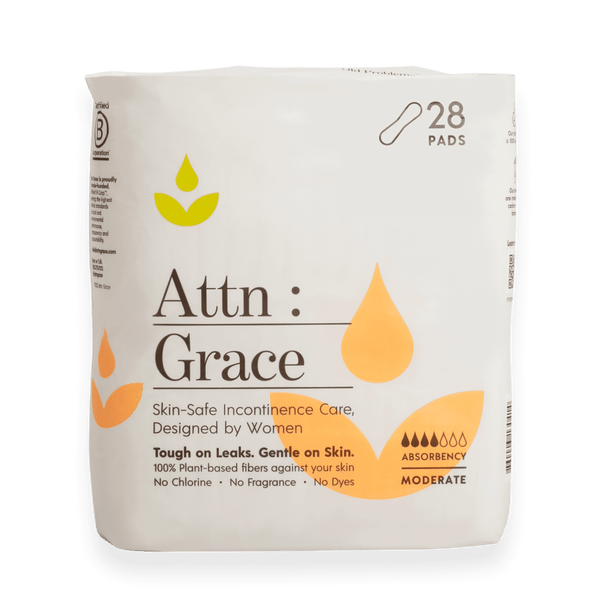 Attn Grace Moderate Pads For Bladder Leaks