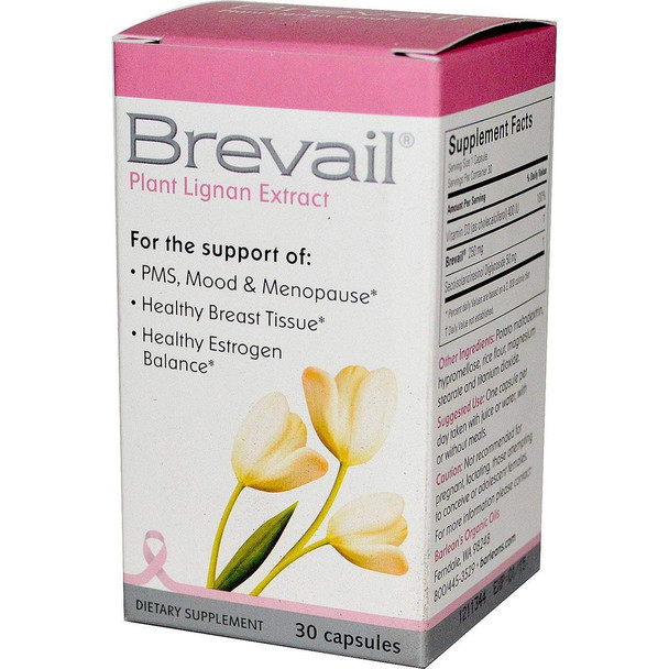 Barlean's Brevail Protective Breast Health 30 Caps