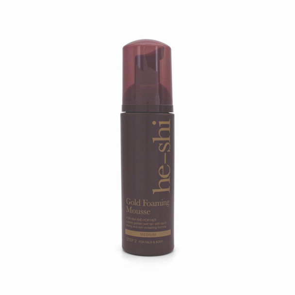 He-Shi Gold Foaming Mousse 150Ml Medium - Imperfect Box