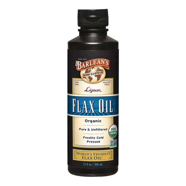 Barlean's Lignan Flax Oil 12oz