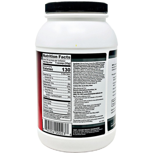 Beverly International UMP Protein Powder Cookies and Cream Unique Whey Casein Ratio Builds Lean Muscle. Easy to Digest. No Bloat. (32.8 oz) 2lb 8 oz Beverly International UMP Protein Powder Cookies and Cream Unique Whey Casein Ratio Builds Lean Muscle. Easy to Digest. No Bloat. (32.8 oz) 2lb 8 oz
