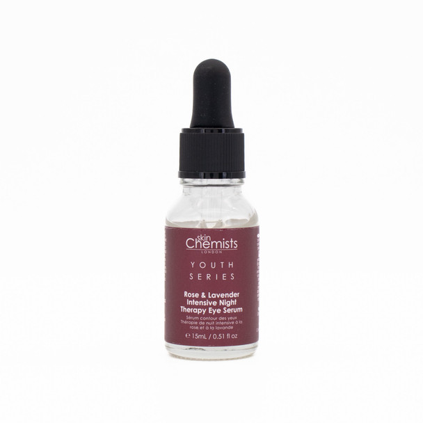 Skin Chemist Youth Series Rose & Lavender Night Eye Serum 15Ml - Imperfect Box