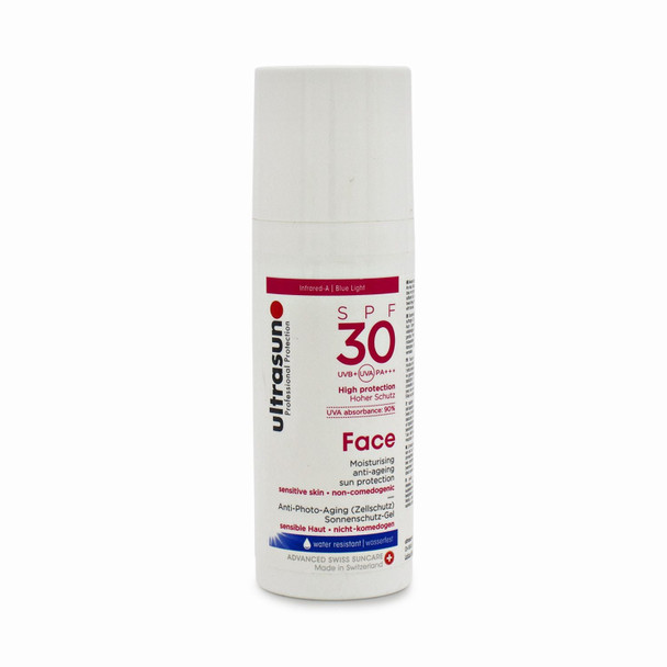 Ultrasun Face Anti-Ageing Lotion Spf 30 50Ml - Imperfect Box