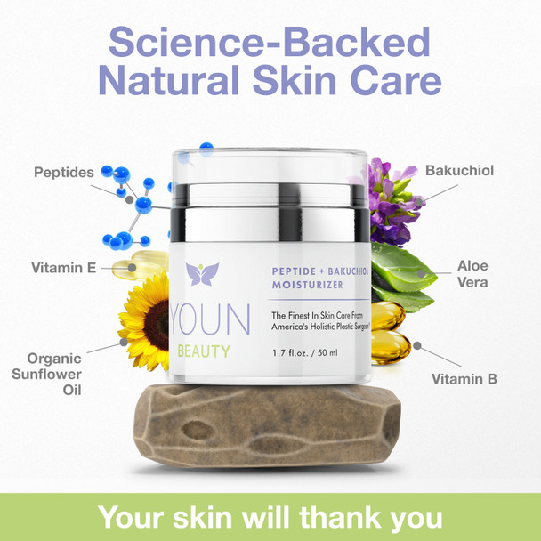 Youn Beauty Peptide + Bakuchiol Moisturizer