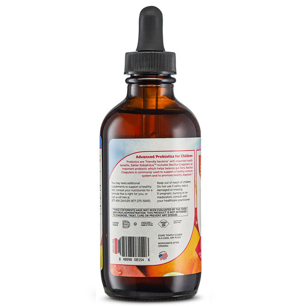 Zahler's Kidophilus Liquid Childrens Health 118 Ml Zahler's Kidophilus Liquid Childrens Health 118 Ml