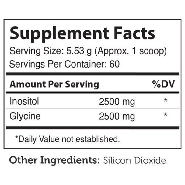 Zahler's Inositol + Glycine General Health 330 Grams