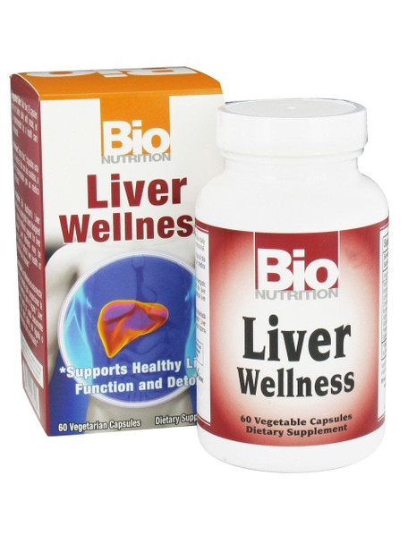 Bio Nutrition, Liver Wellness, 60 Vegicaps