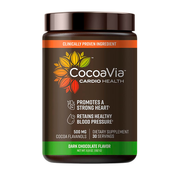 CocoaVia Cardio Health Cocoa Powder 30 Servings