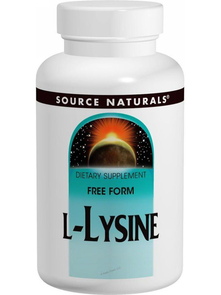 Source Naturals, L Lysine powder, 100 gm