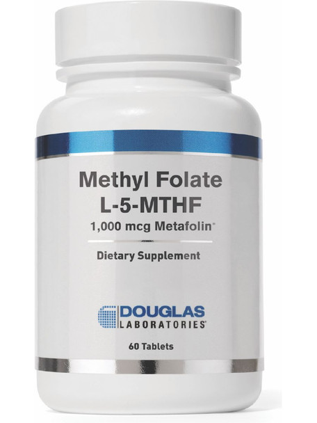 Douglas Labs, Methyl Folate L 5 MTHF, 1000 mcg, 60 tabs