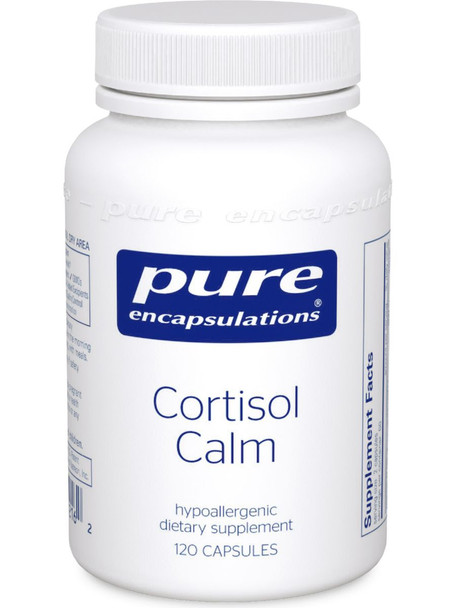 Pure Encapsulations, Cortisol Calm, 120 caps