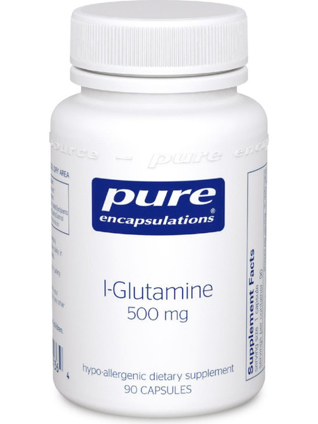Pure Encapsulations L-Glutamine 500 Mg 90 caps