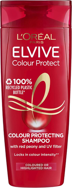 L'Oreal Elvive Colour Protecting Shampoo 250 Ml - For Coloured Or Highlighted Hair