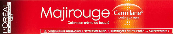L'Oreal Majirouge Shade C6.64 Dark Red Copper Blonde 50Ml