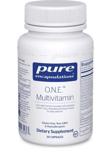 Pure Encapsulations, O.N.E. Multivitamin, 30 Capsules