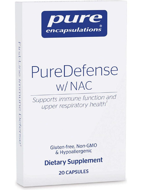 Pure Encapsulations, PureDefense with NAC Travel Pack, 1 pack