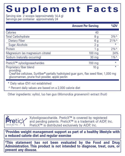 Pure Encapsulations, PureLean Fiber, 12 oz