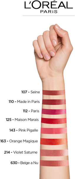 L'Oreal Paris Colour Riche Lipstick Satin 110 Made In Paris 29 Gm