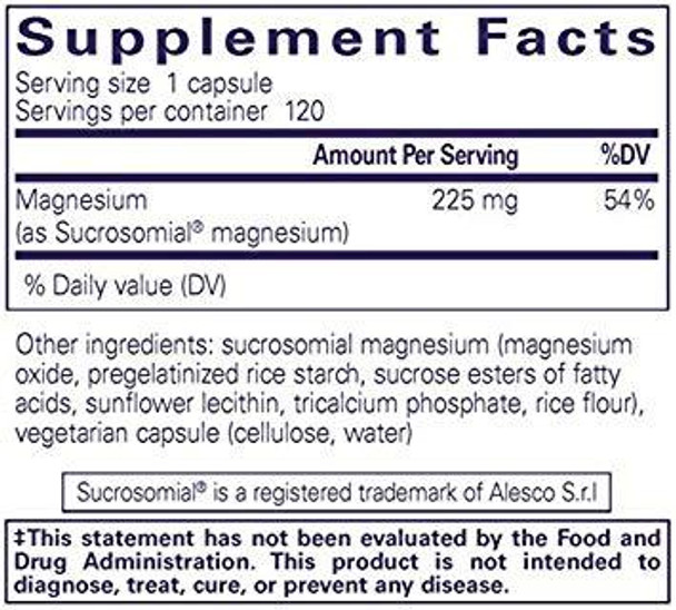 Pure Encapsulations, UltraMag Magnesium, 120 caps