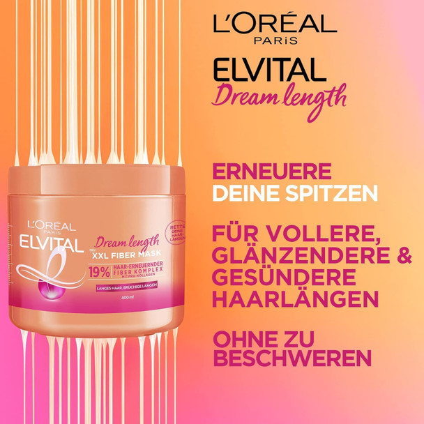 L'Oreal Paris Elvital Dream Length Xxl Intensive Treatment 400Ml L'Oreal Paris Elvital Dream Length Xxl Intensive Treatment 400Ml