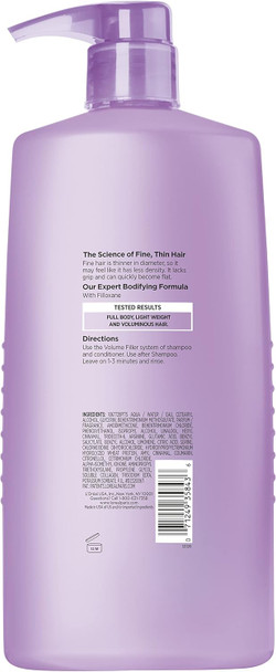 L'Oreal Paris Elvive Volume Filler Thickening Conditioner For Fine Or Thin Hair Conditioner With Filloxane For Thicker Fuller Hair In 1 Use 28 Fl. Oz.