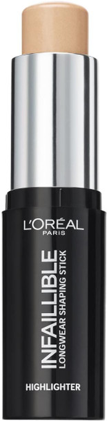 L'Oreal Paris Highlighter Infaillible Longwear Shaping Stick 502 502 Gold Cold 9 G Pack Of 1
