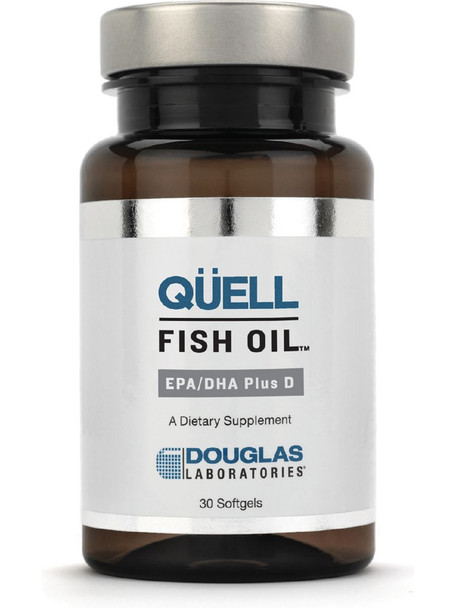 Douglas Labs, Quell Fish Oil: Epa/Dha Plus D, 30 Gels
