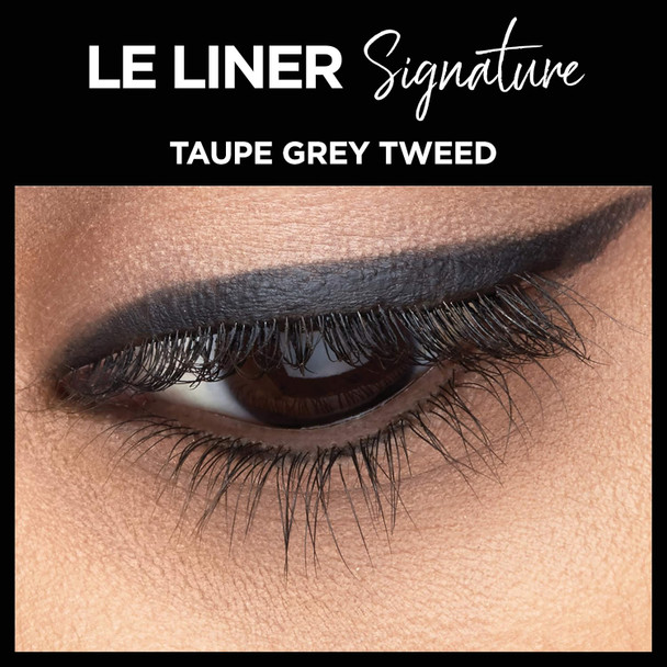 L'Oreal Paris Makeup Le Liner Signature Mechanical Eyeliner Easy-Glide Smudge Resistant Bold Color Long Lasting Waterproof Eyeliner Taupe Grey Tweed 0.011 Oz. 1 Count