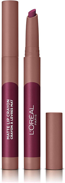L'Oreal Paris Matte Lipstick Crayon 107 Sizzling Sugar 15 Gm