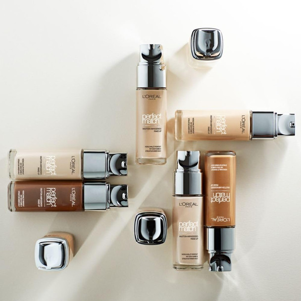 L'Oreal Paris Perfect Match Foundation Covering Make-Up – Perfect Blend Skin Tone & 24H Moisturising