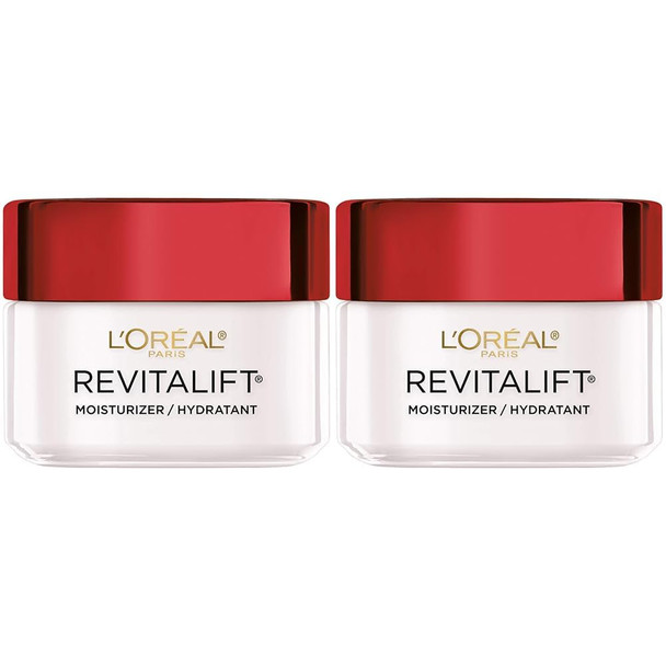 L'Oreal Paris Revitalift Anti-Wrinkle And Firming Face And Neck Moisturizer Pro Retinol 1.7 Oz Pack Of 2