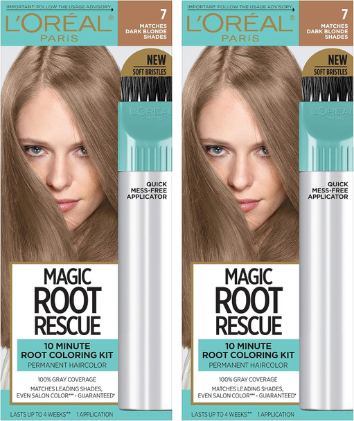 L'Oreal Paris Root Rescue Dark Blonde 7 2Pk